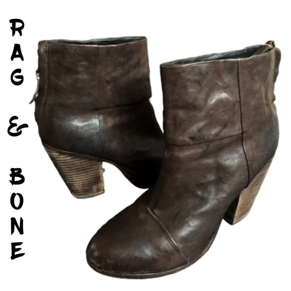 rag & bone Shoes - Rag & Bone Boots Newberry Leather Ankle Boots